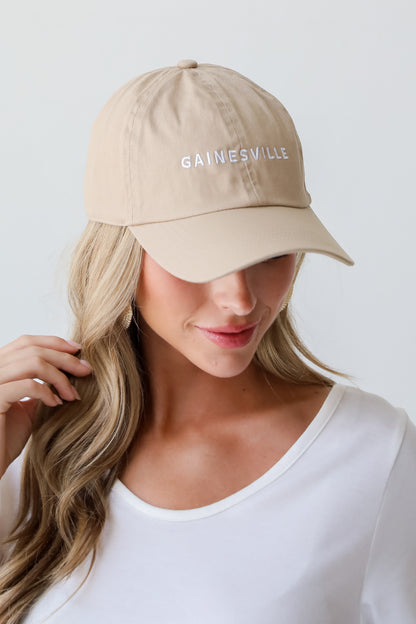 Tan Wednesbury Embroidered Hat