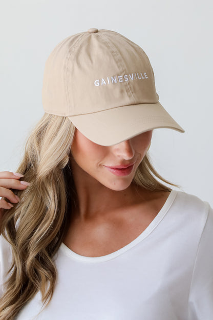 Tan Wednesbury Embroidered Hat