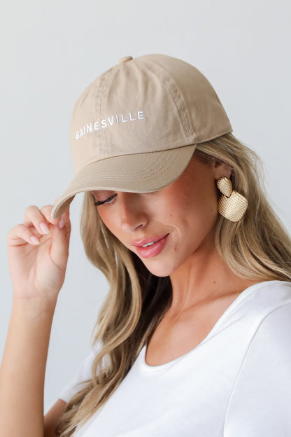 Tan Wednesbury Embroidered Hat