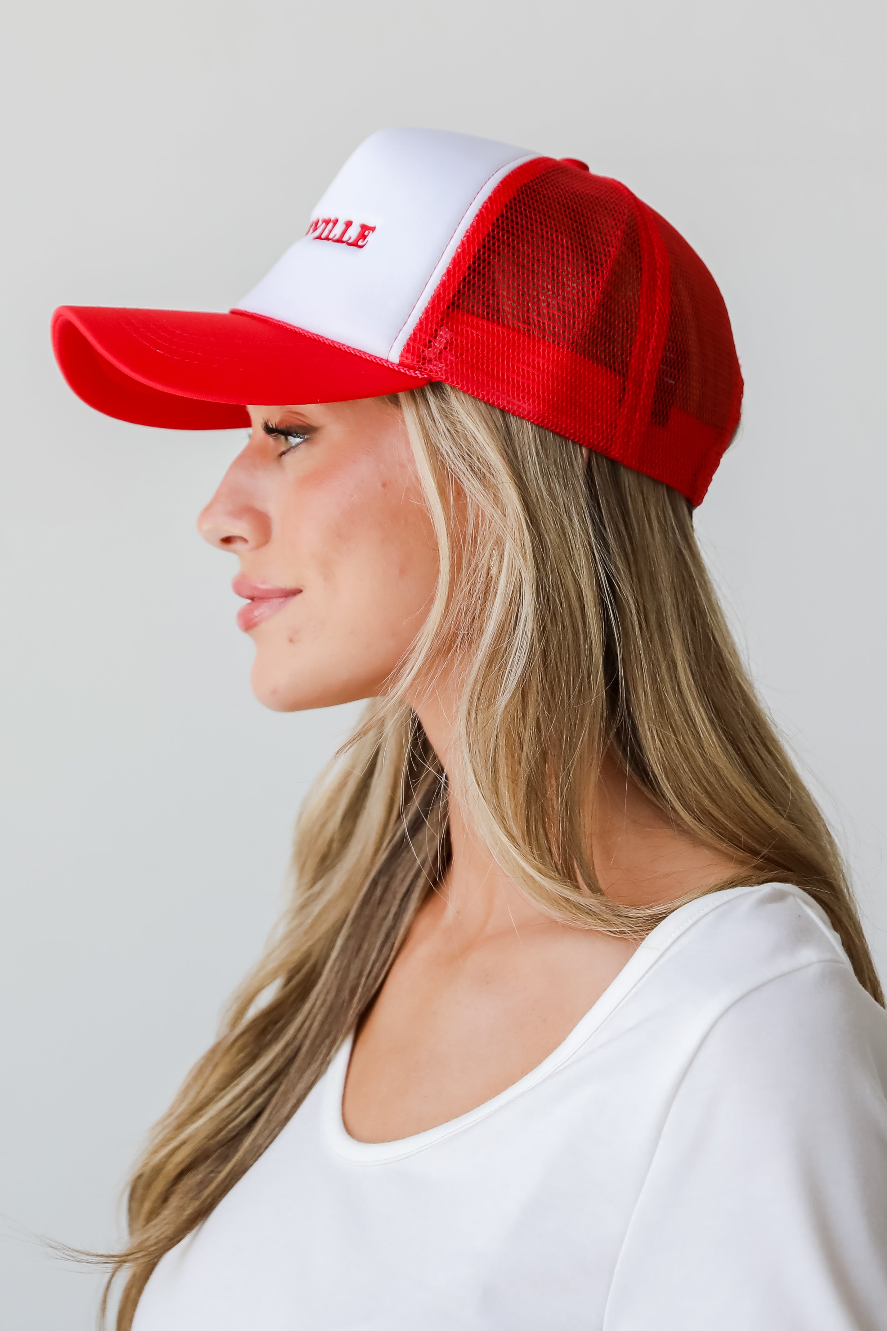 Red Wednesbury Trucker Hat
