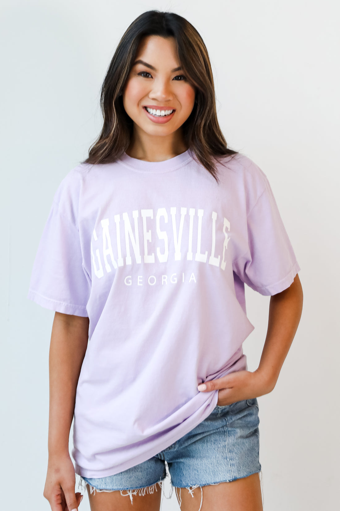 Lavender Wednesbury Georgia Tee
