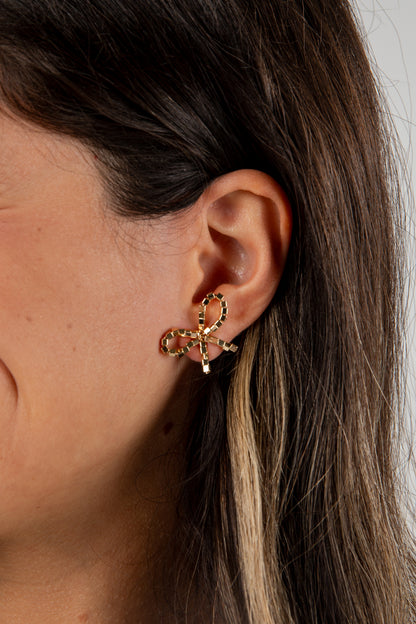 bow earrings
