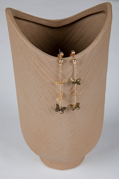 butterfly earrings
