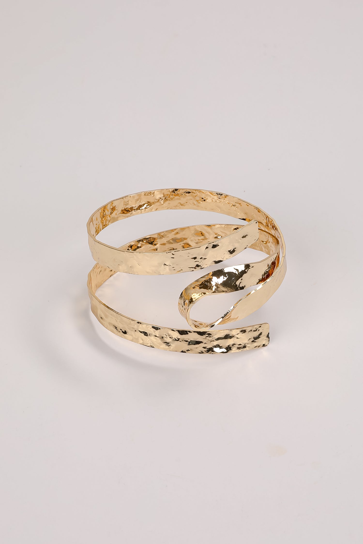 Brooke Gold Double Cuff Bracelet