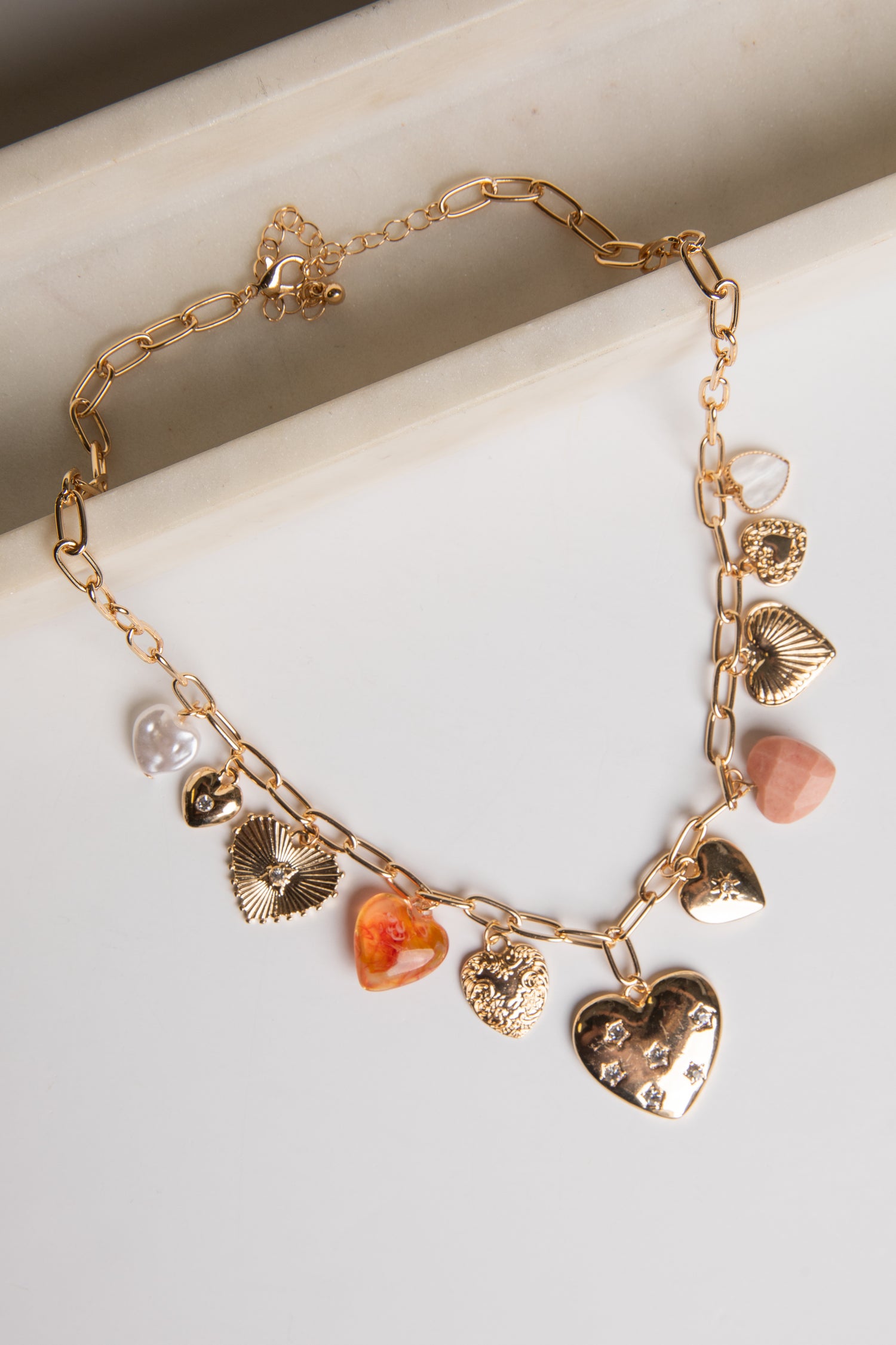 charm necklace