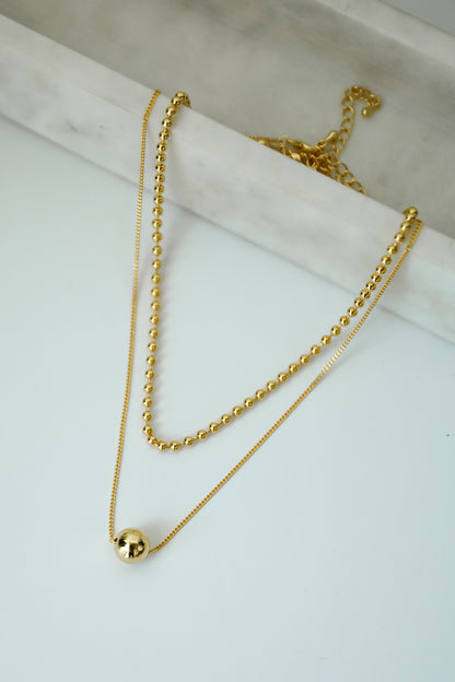 Rylee Gold Layered Necklace