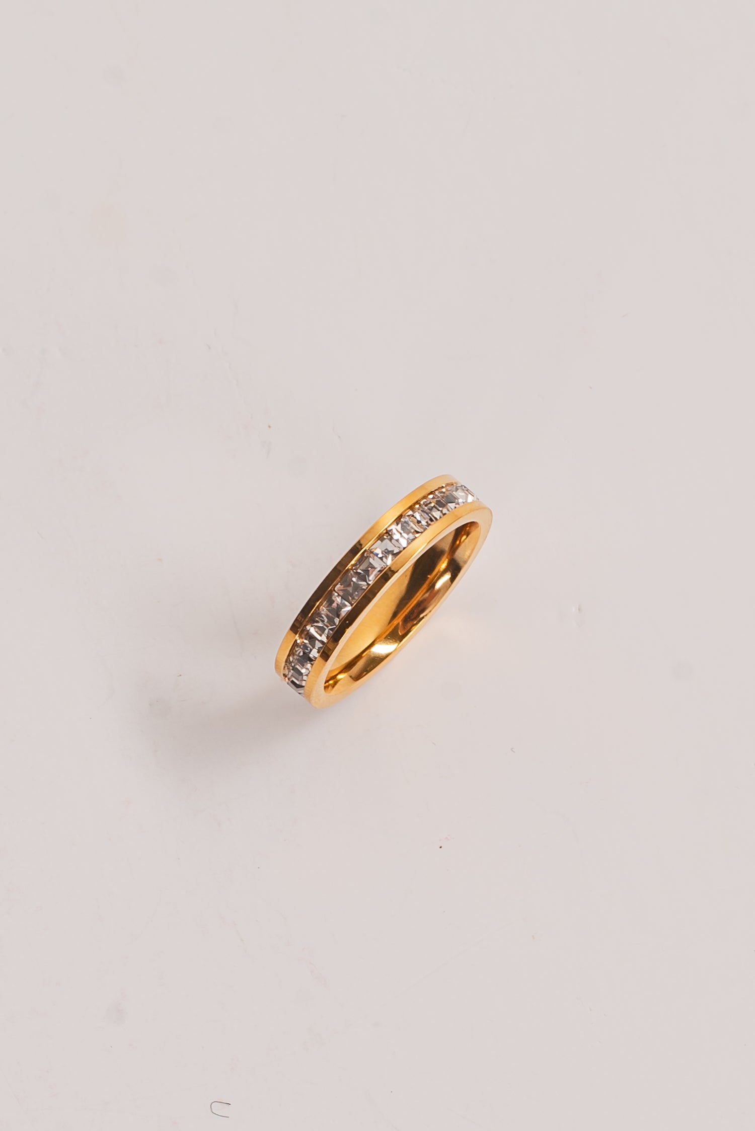 Emilee Gold Rhinestone Ring