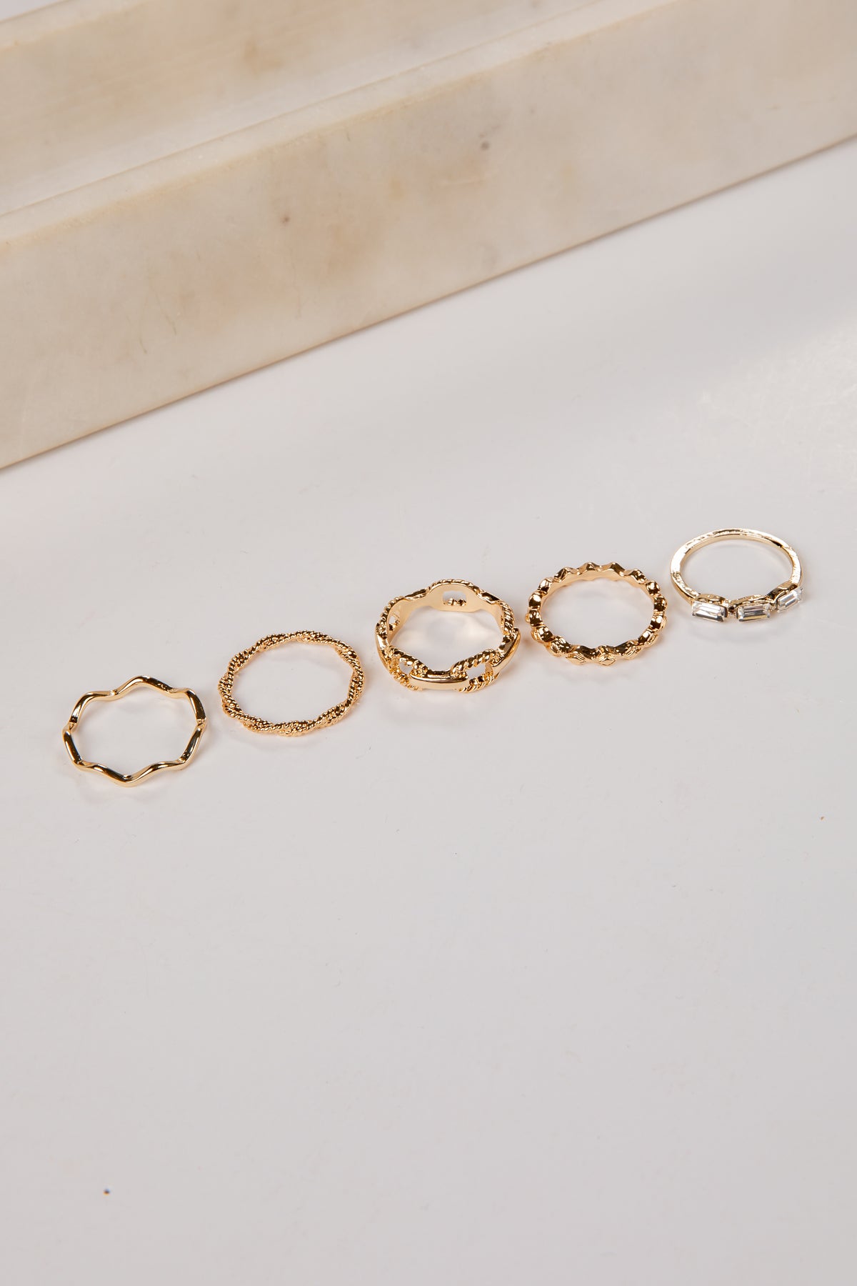 Remi Gold Ring Set