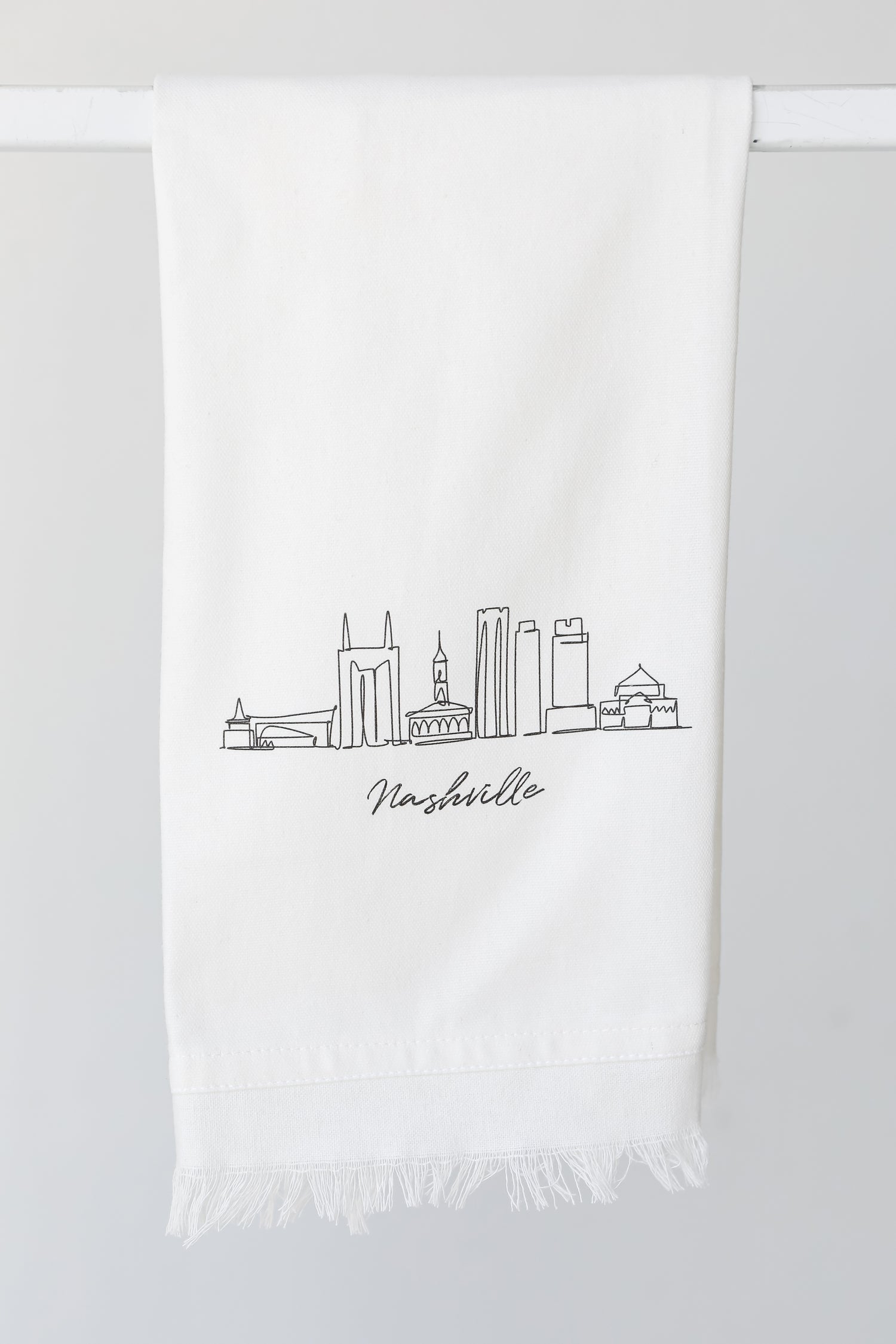 Nashville City Scape Hand Towel