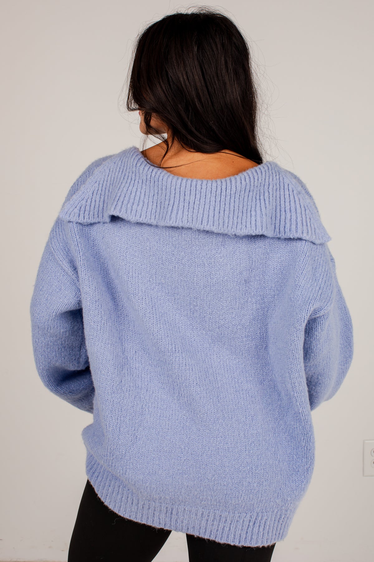 Hold Me Close Collared Knit Sweater