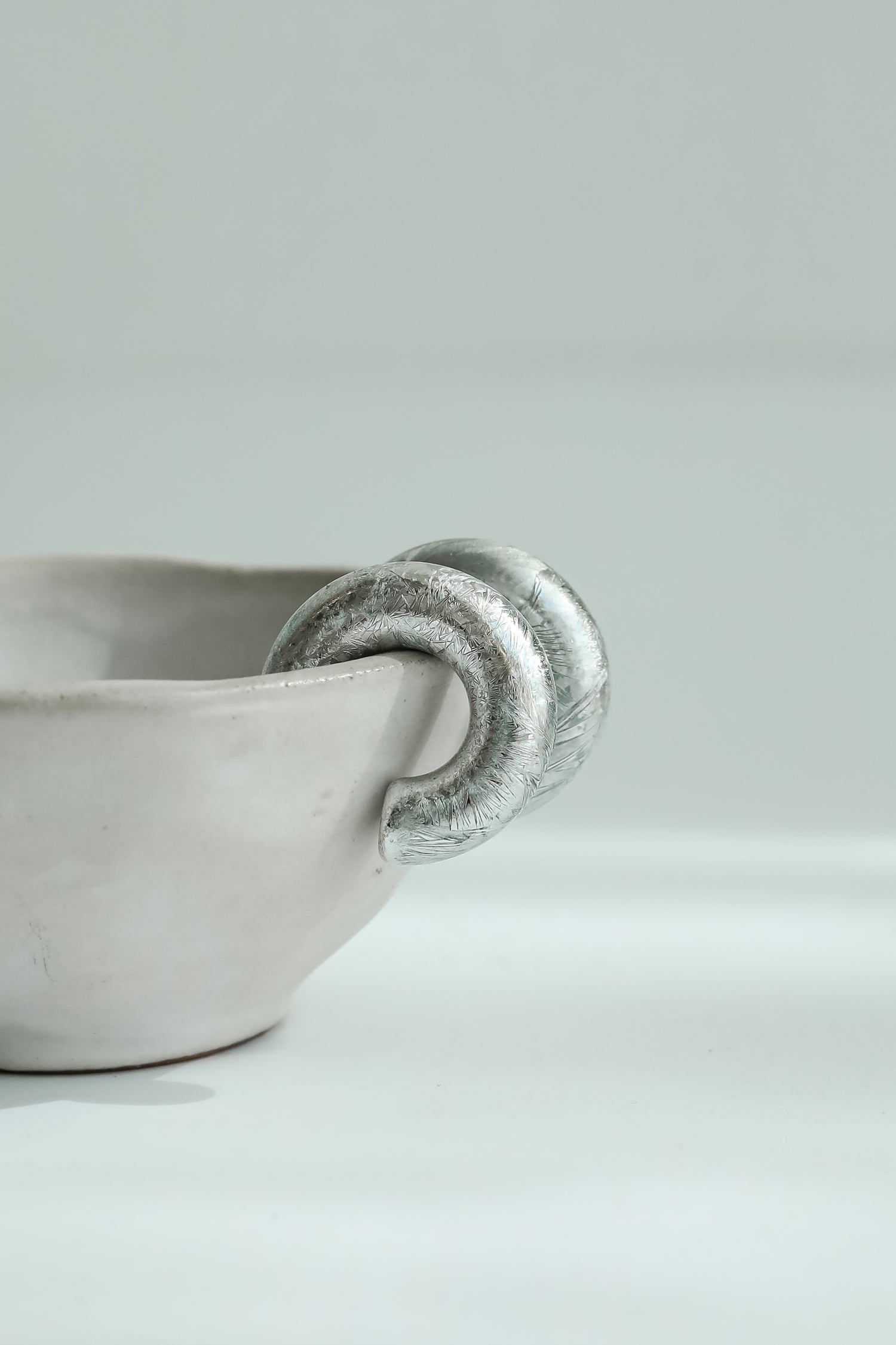 Alexa Metallic Hoop Earrings