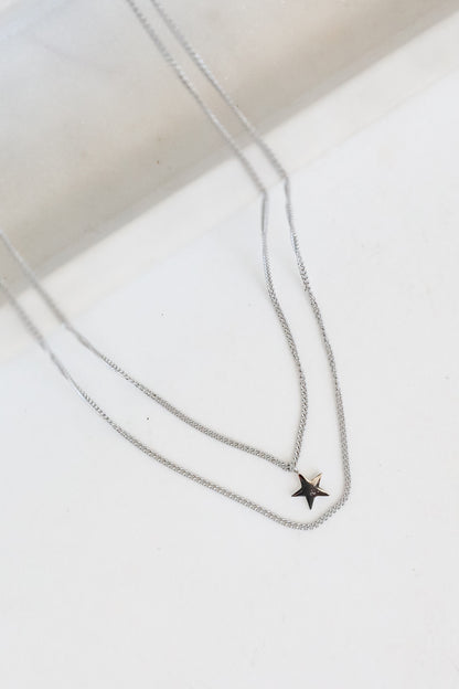 Alice Star Charm Layered Necklace