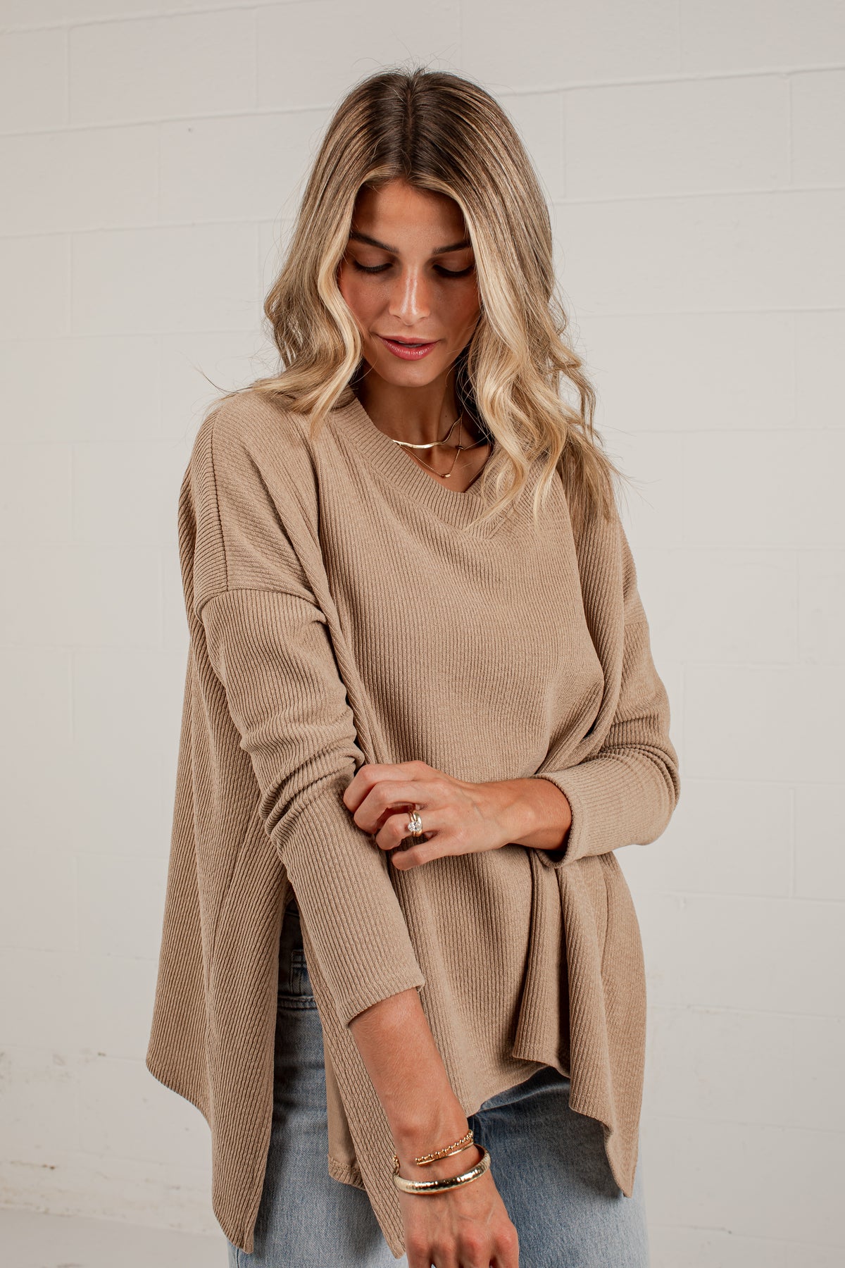 Unhurried Life Relaxed Knit Top