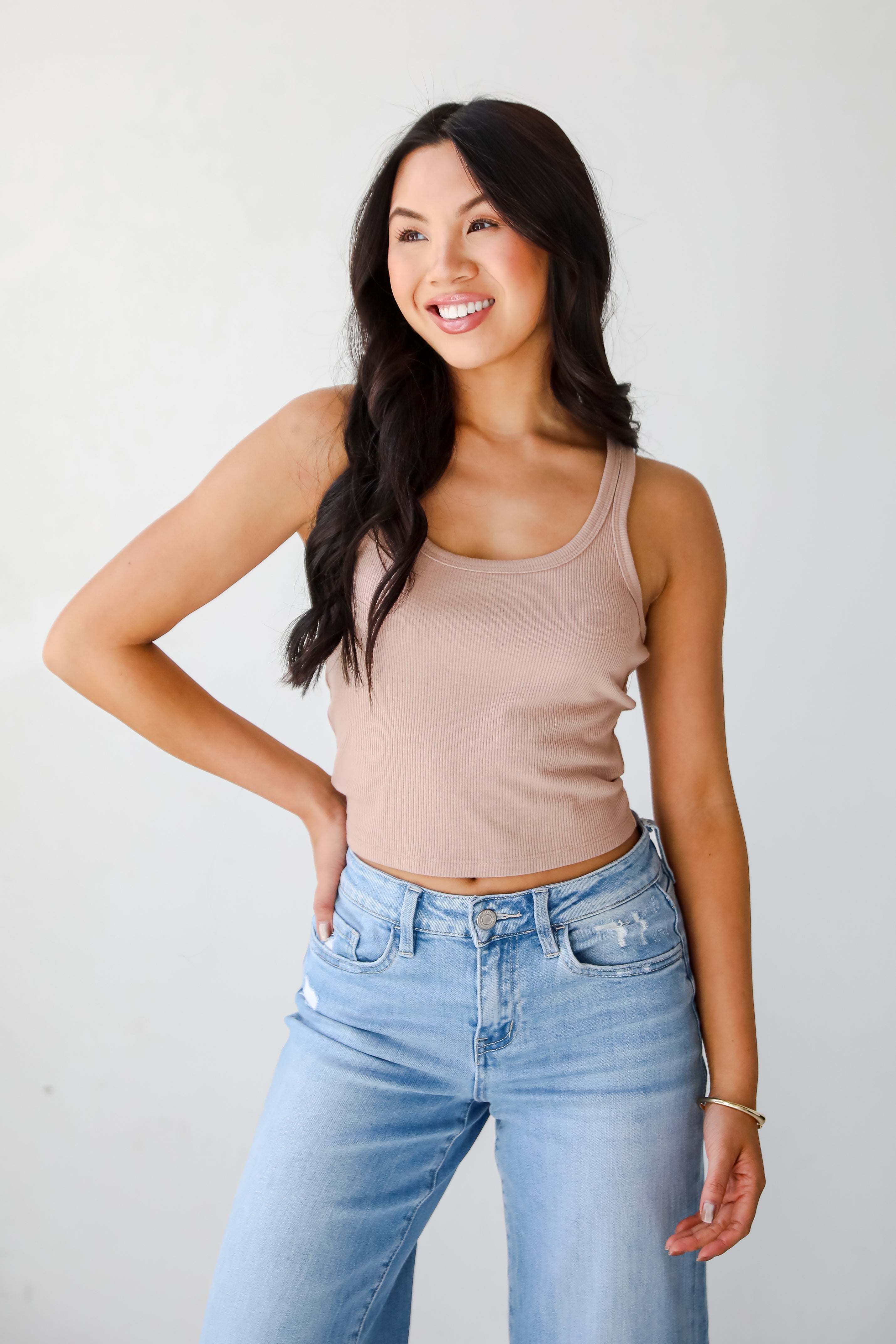 Cassidy Everyday Scoop Neck Tank