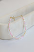 Kayla White Beaded Bracelet