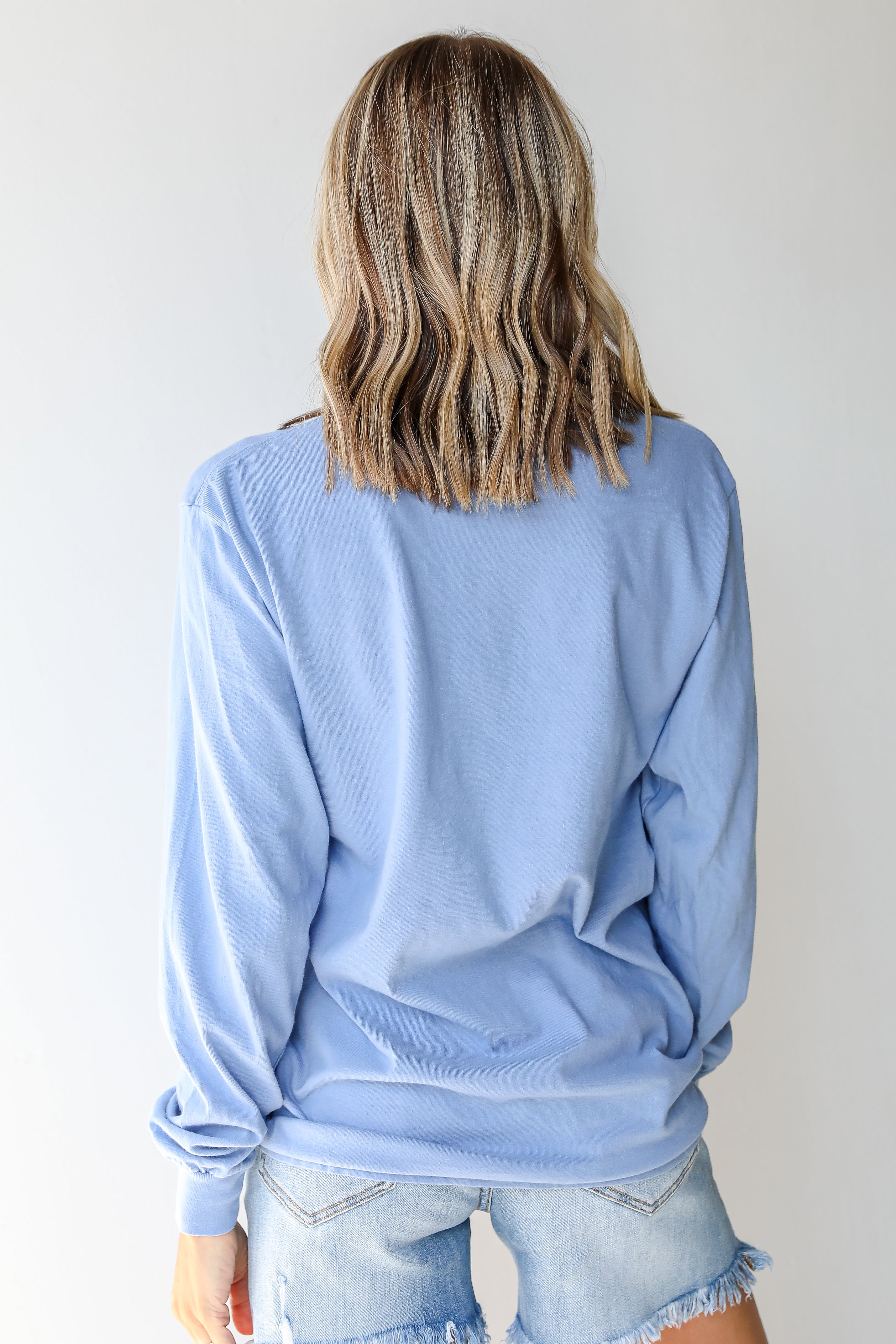 Atlanta Baseball Long Sleeve Tee back view