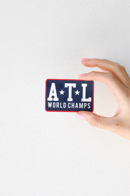 ATL World Champs Sticker