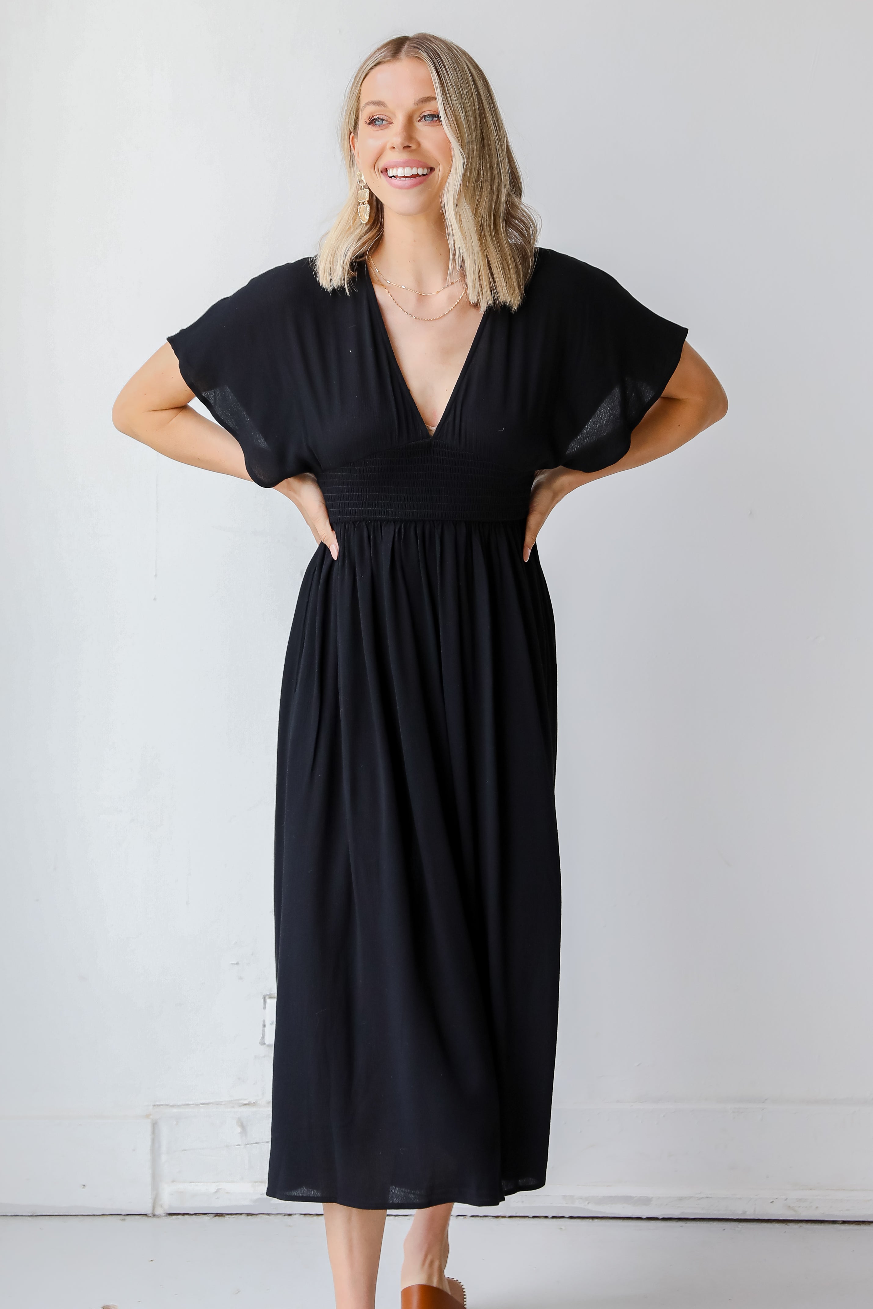 Midi Dress front view