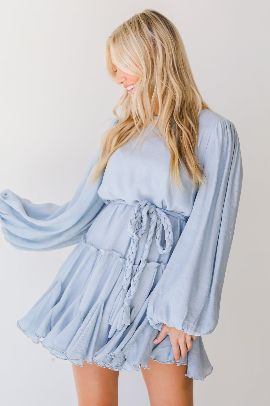 light blue Mini Dress