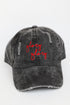 Glory Glory Script Embroidered Hat uga hats online