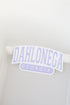 Dahlonega Georgia Sticker in purple