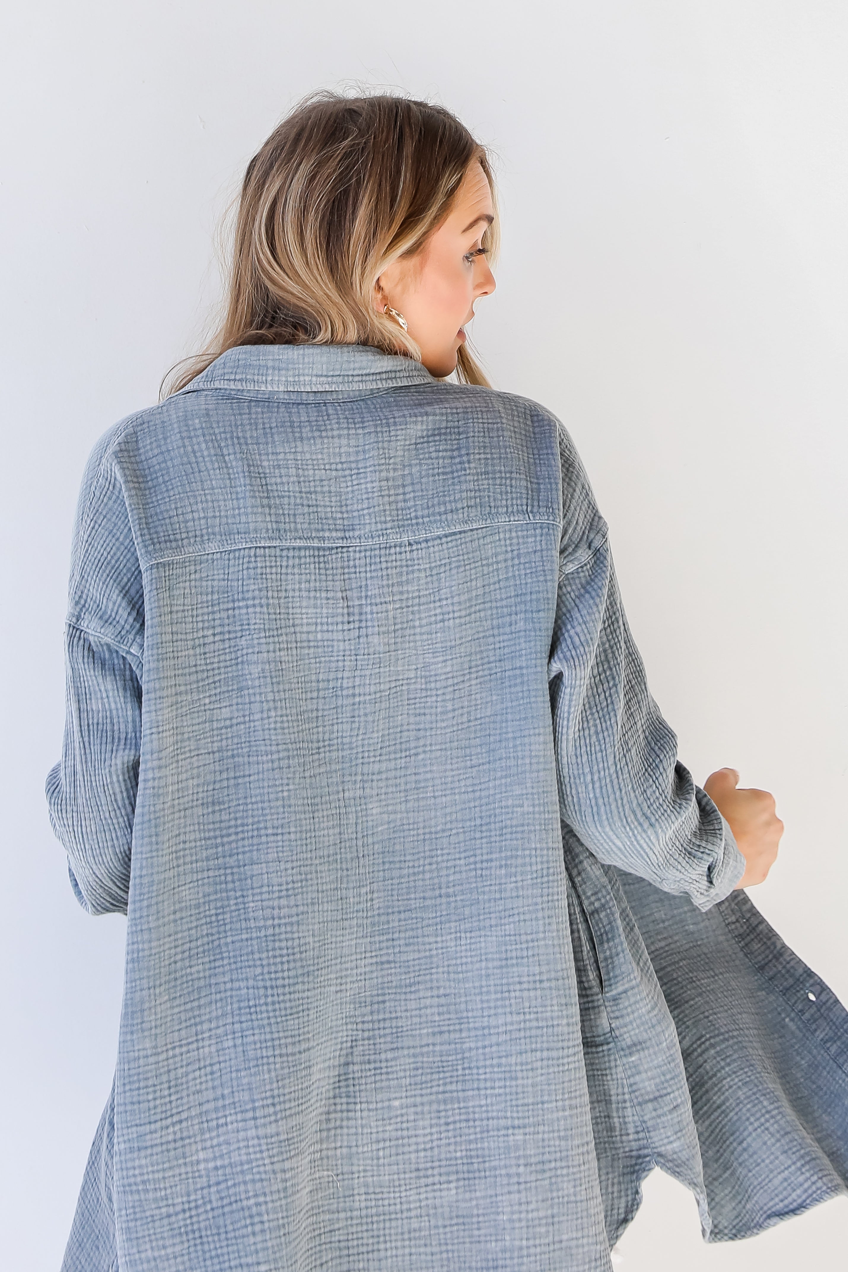 Linen Tunic back view