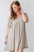 Floral Mini Dress in sage