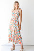 Flower Maxi Dress