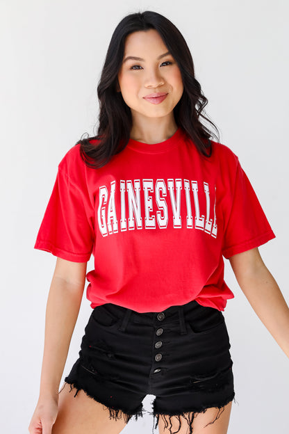 Red Wednesbury Tee front view