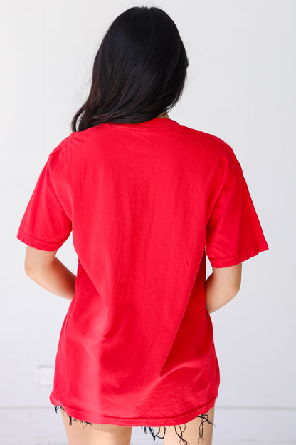 Wednesbury Red Elephants Tee back view