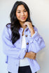 purple Sherpa Jacket