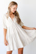 Linen Babydoll Dress