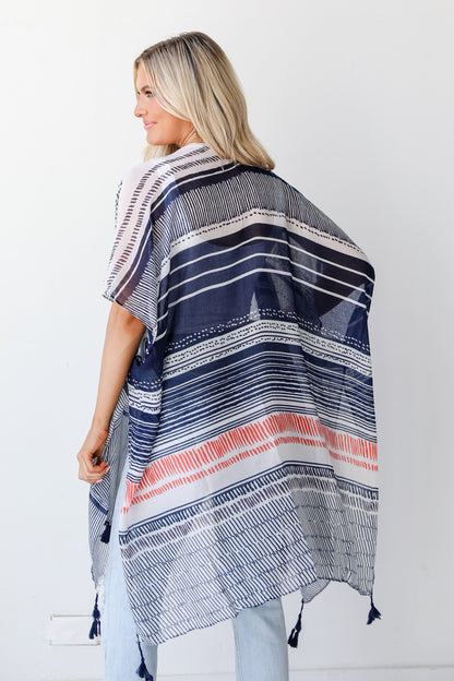 Kimono back view
