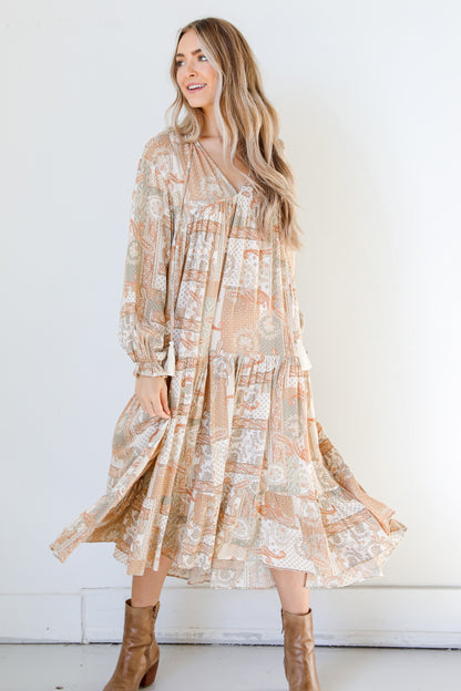 Paisley Maxi Dress