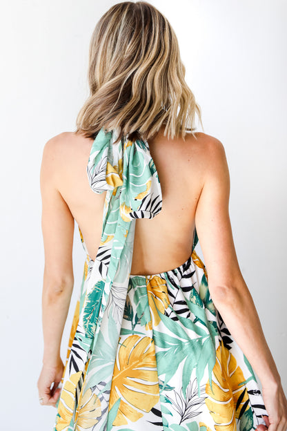 Maxi Dress back view