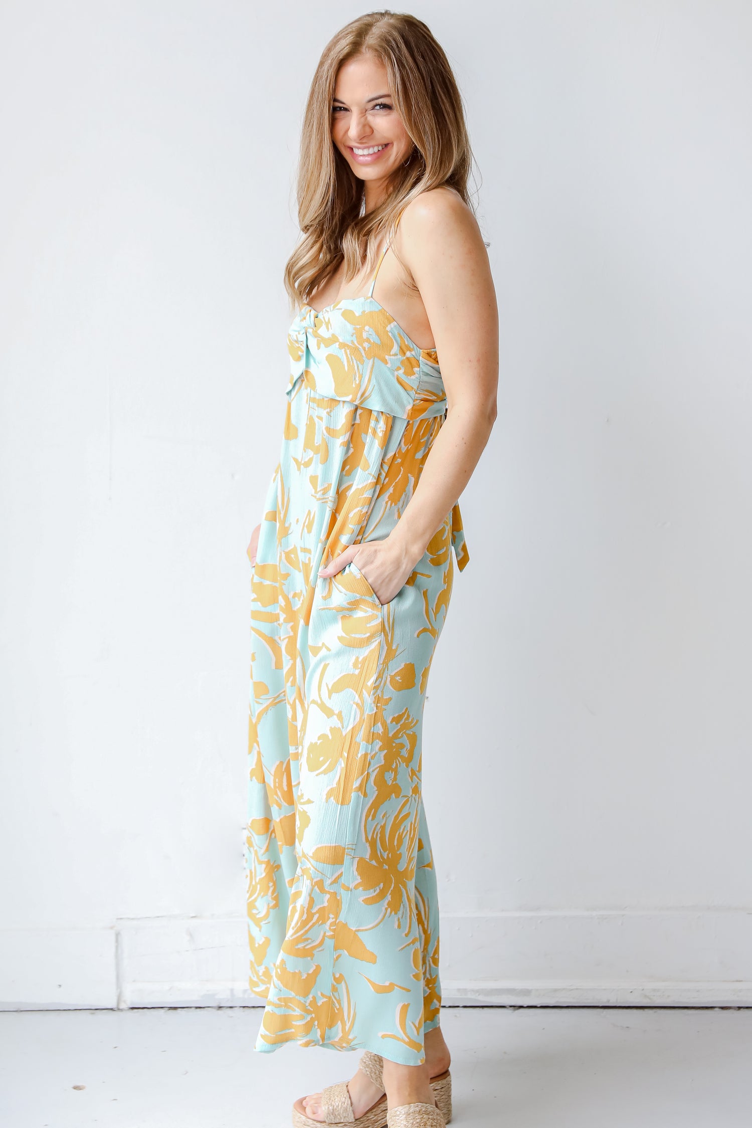 Jumpsuit side view