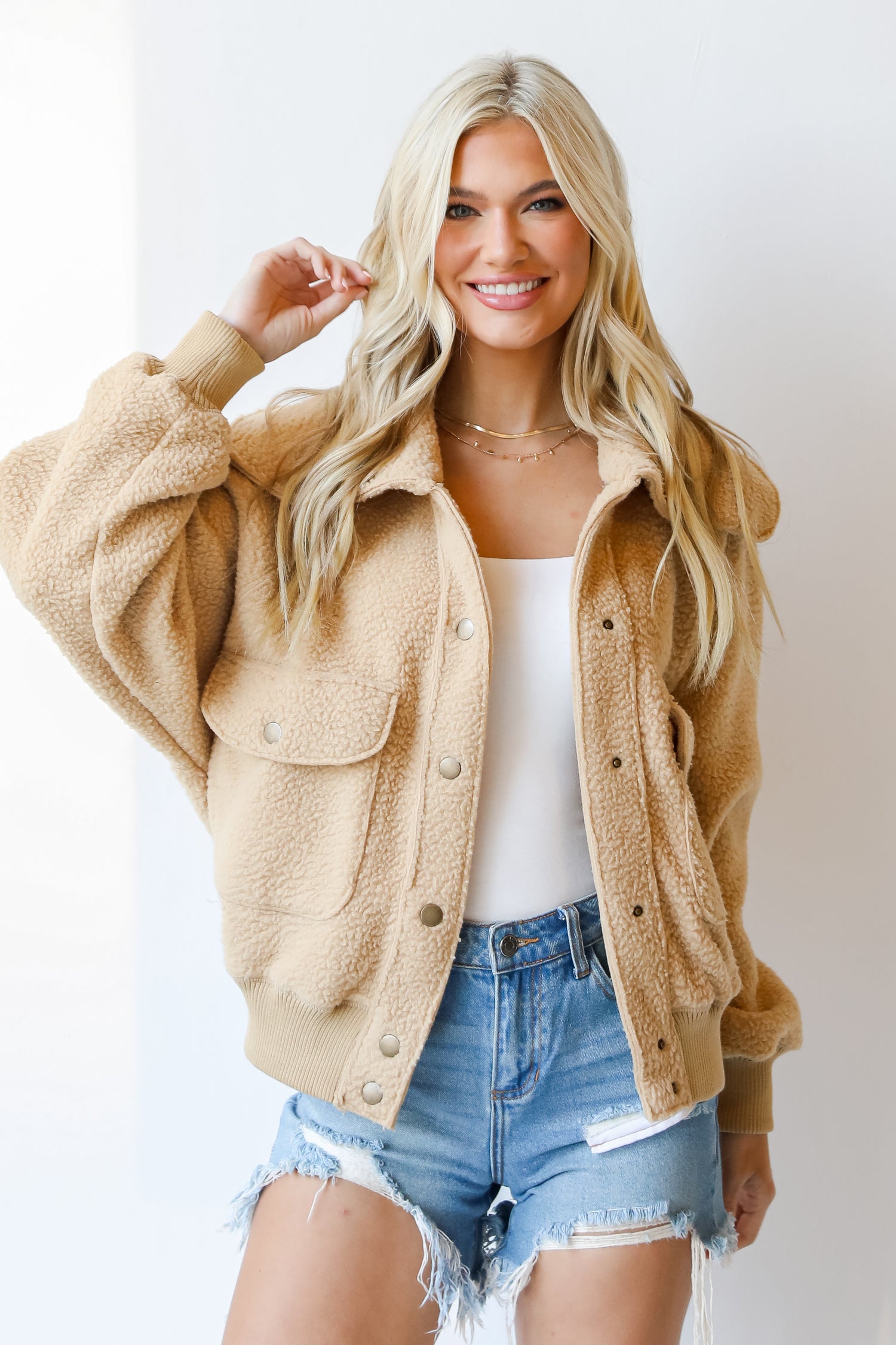 Sherpa Jacket close up
